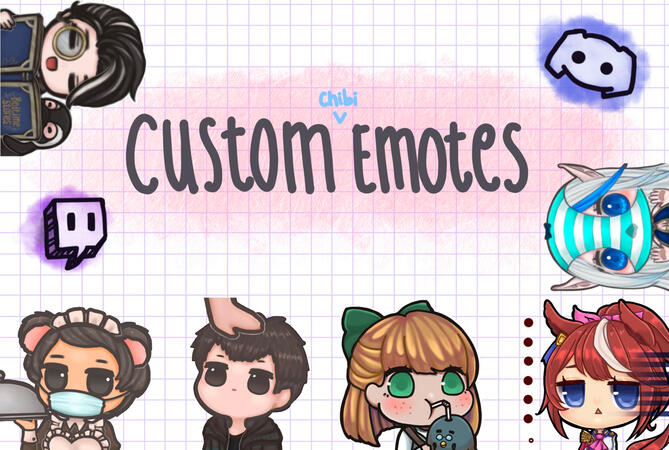 Custom Chibi Emotes
